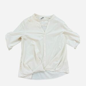 Elegant White Women's Top